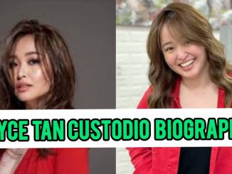 Joyce Tan Custodio Biography